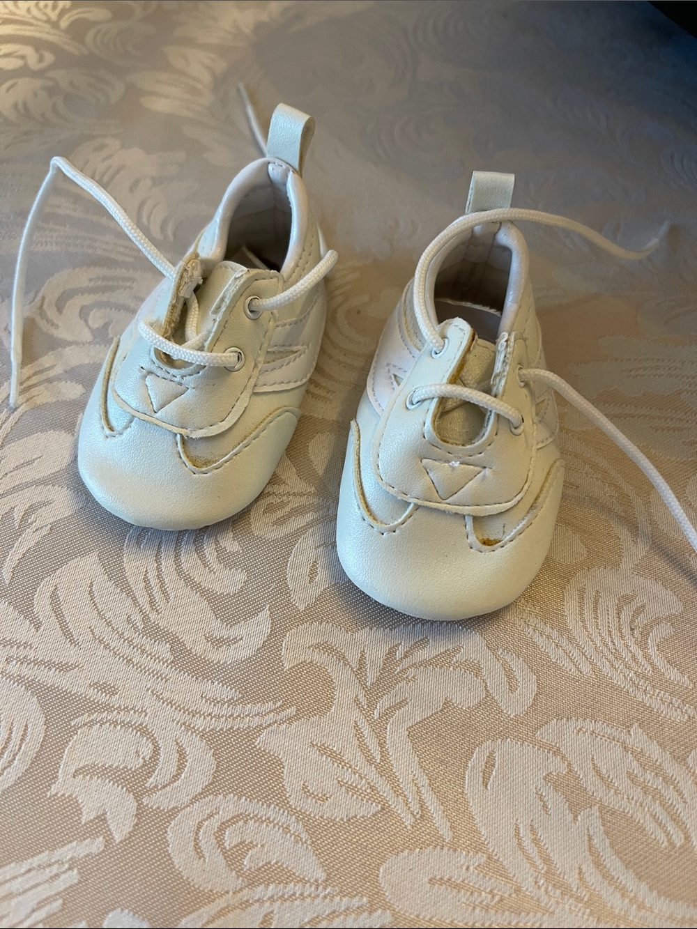 TLC White Sneakers - 18 inch doll sized